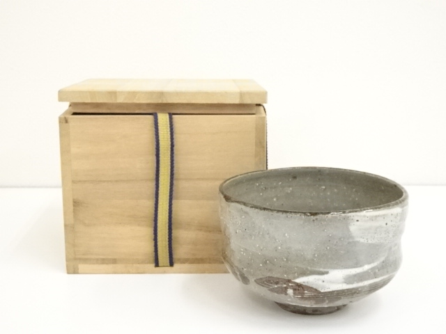 JAPANESE TEA CEREMONY / TEA BOWL CHAWAN / KYO WARE 